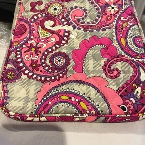Vera Bradley Pink and Gray Paisley VR Case